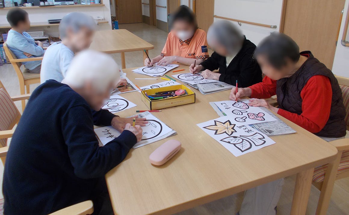 たのしい家 伊川谷有瀬 カレンダー作り