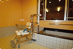 ルルドの泉 車いすリフト浴