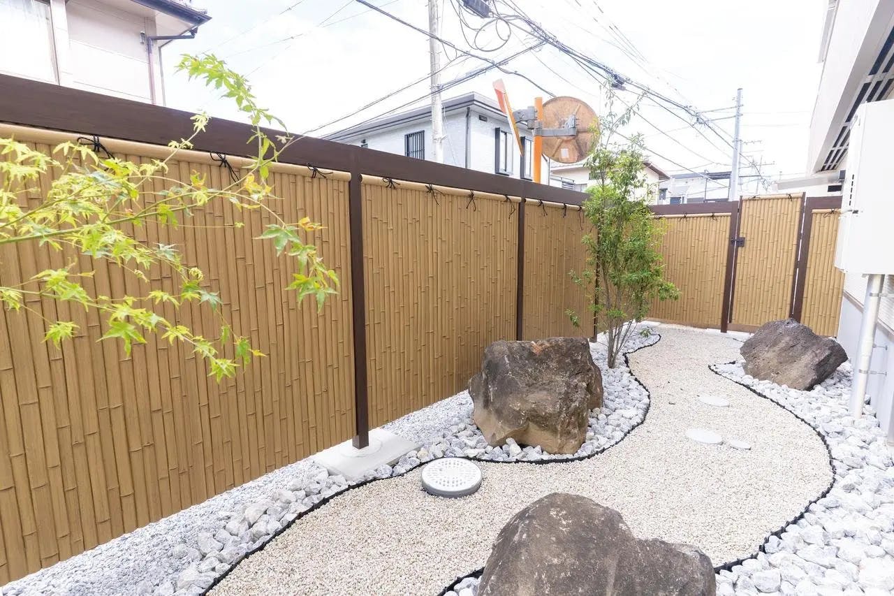 イリーゼ坂戸 中庭