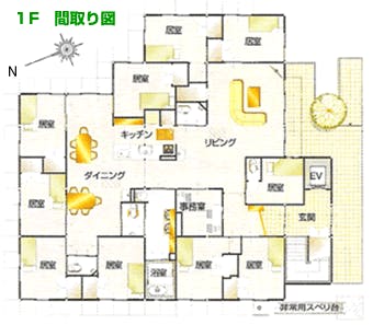 グループホームユーカリ新松戸 間取図