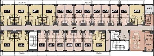 ここあ草津ステーション 間取図