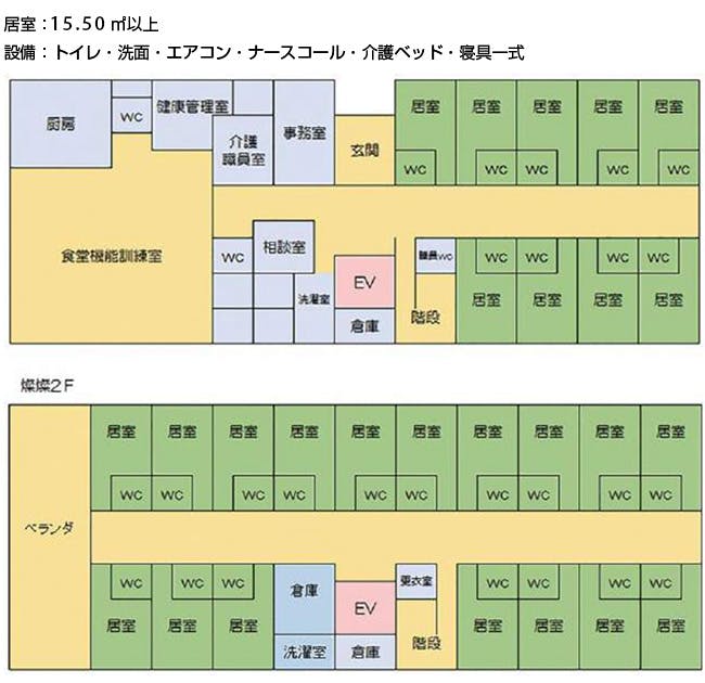 ソレイユ燦燦 間取図