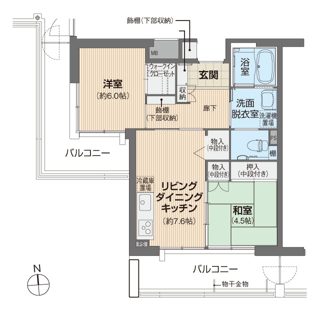 ベルパージュ西宮北口 間取図
