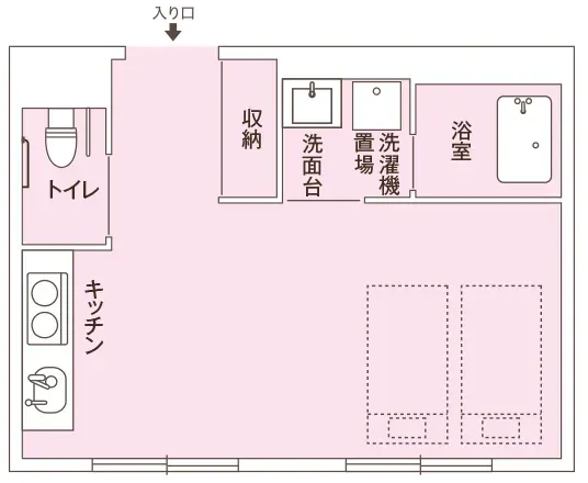 ココファン小樽駅前 間取図