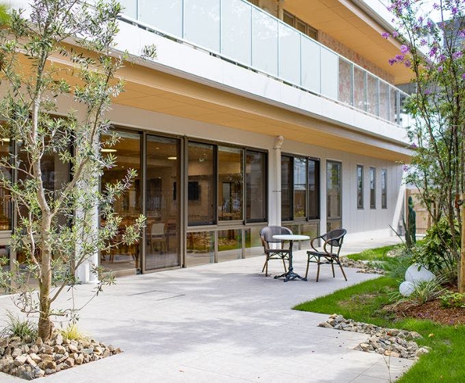 ソーシャルコート今津西 庭