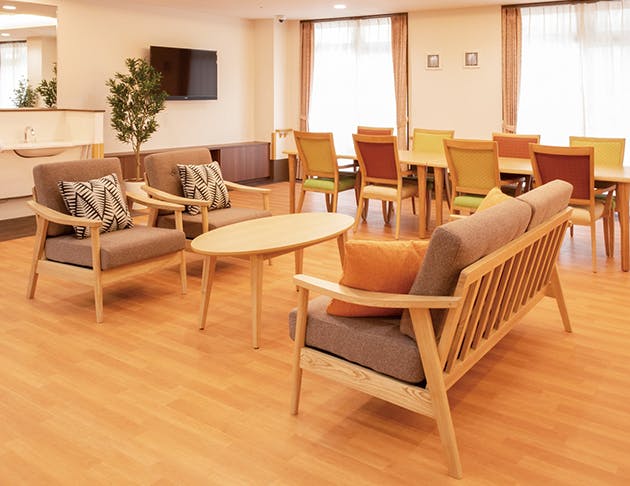 リアンレーヴ上板橋 食堂兼機能訓練室