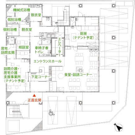 アルファリビング広島中広 間取図