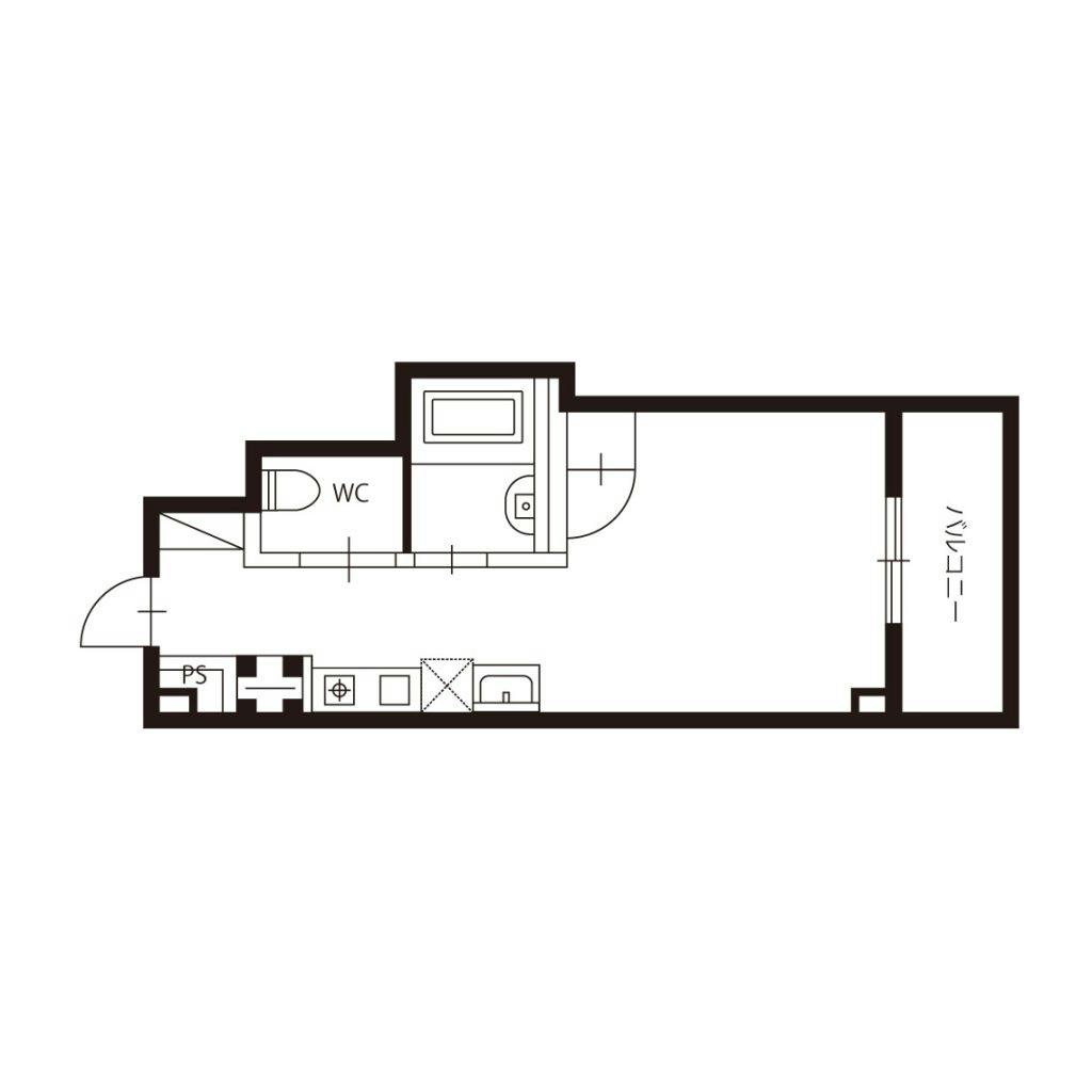 パリアティブケアホームはなの楠根 間取図