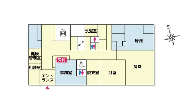 ツクイ・サンシャイン郡山 間取図