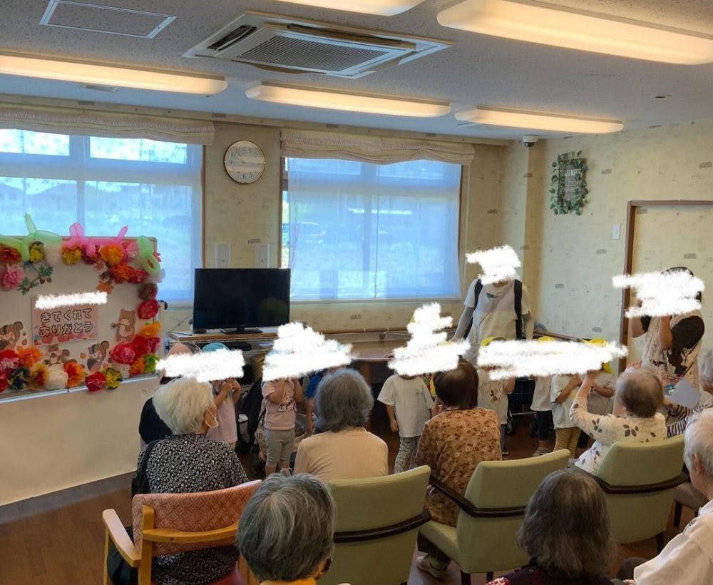西おおみや翔裕館 保育園児との交流会