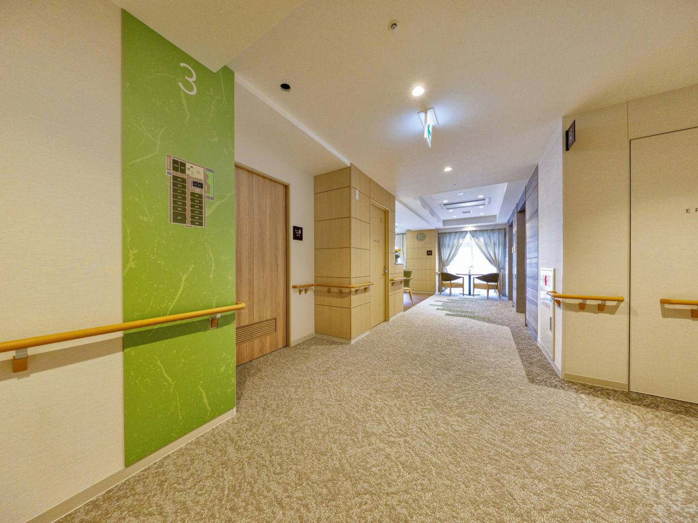 プレザングラン洗足 廊下