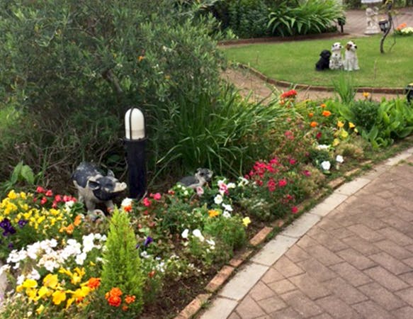 ライフコミューン南与野 庭園