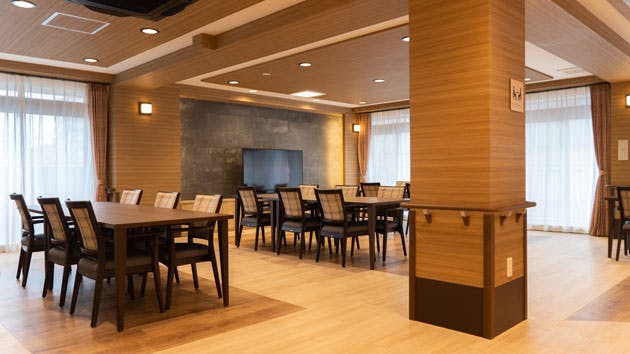 リアンレーヴ新所沢 食堂兼機能訓練室(2F)