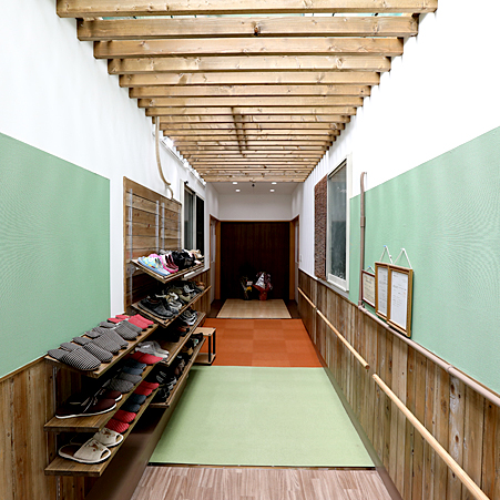 グループホーム夢家族・柳津 入口