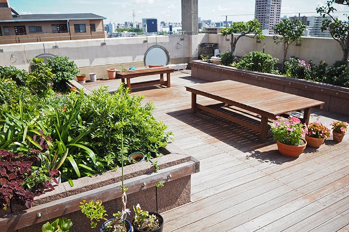 ブランシエール千種2 屋上庭園