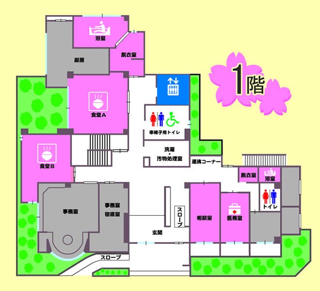 大笑いのいえ下総中山 間取図