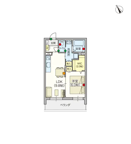 ヘーベルVillage藤沢本町 間取図