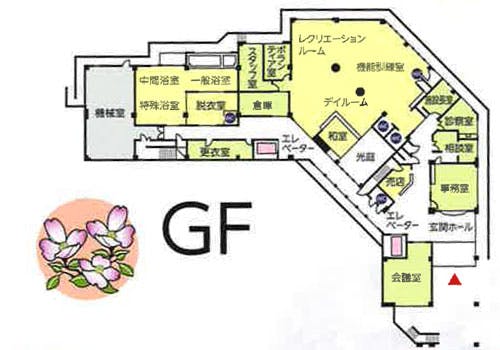 介護老人保健施設ハピネスせりがや 間取図