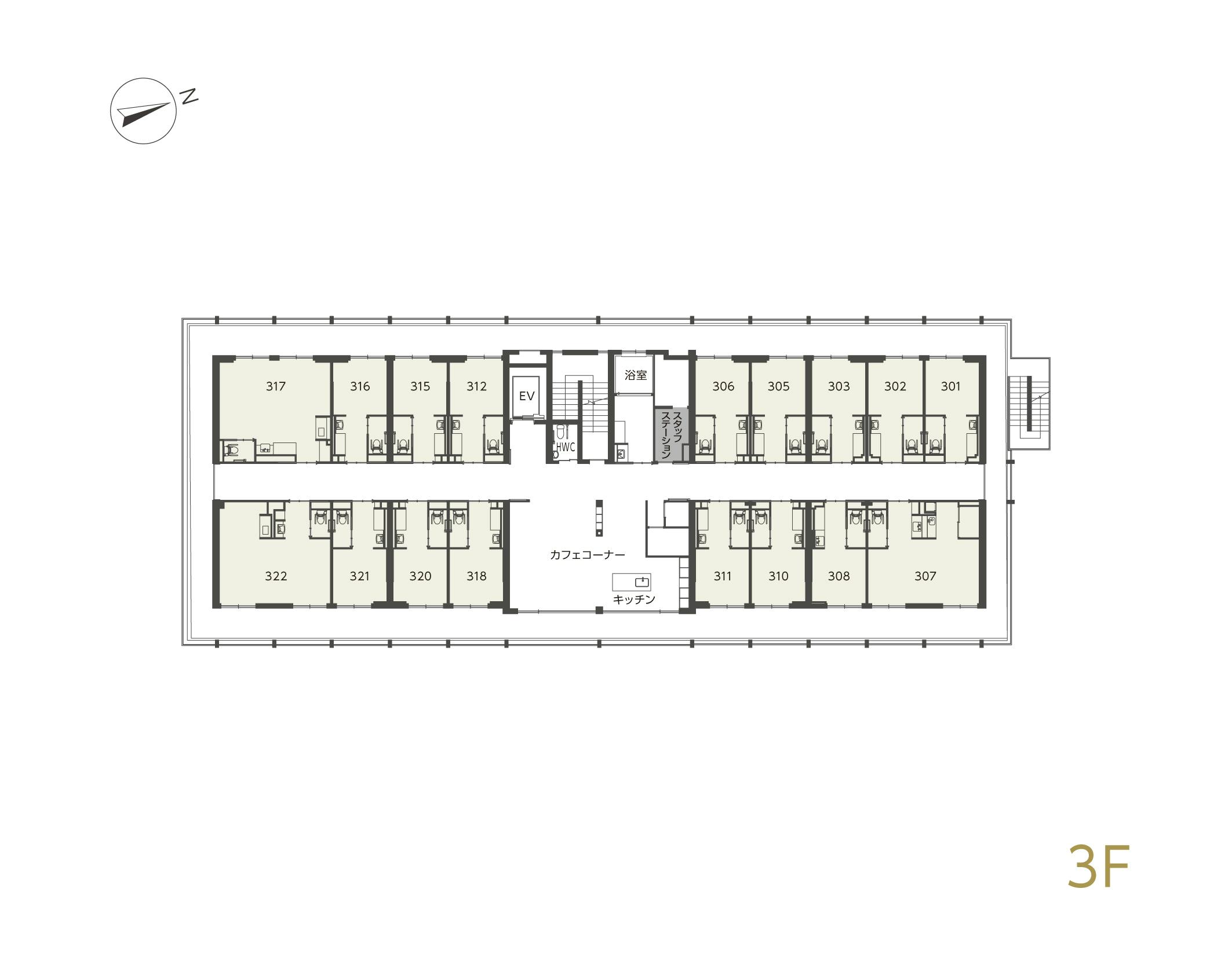 チャーム瀬田 間取図