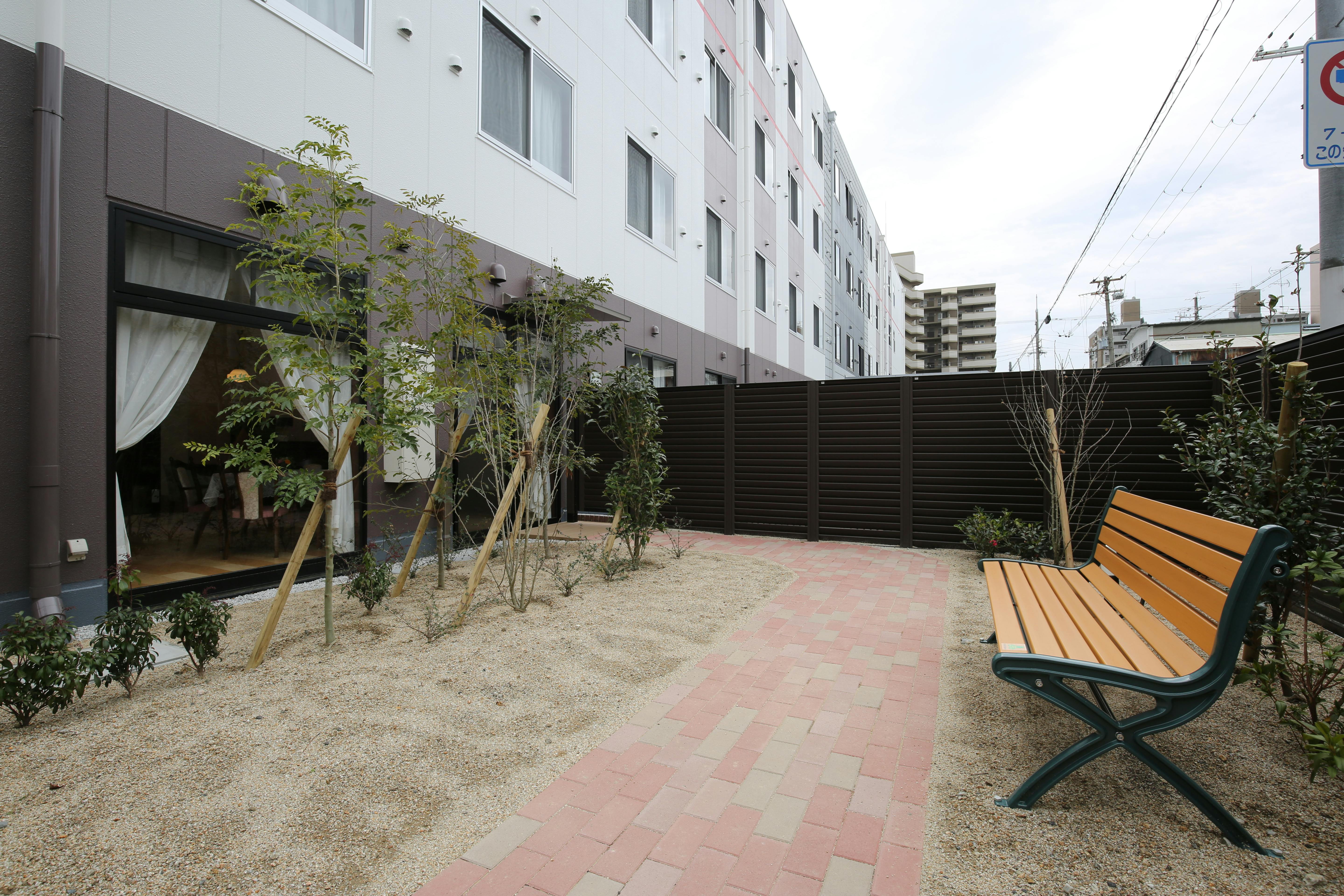 ラ・ナシカすみのえ 中庭