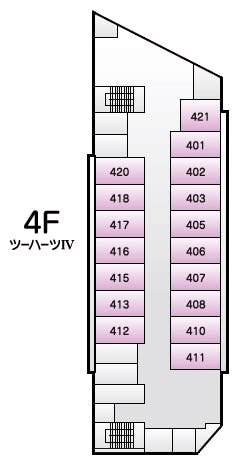 ツーハーツⅣ 間取図