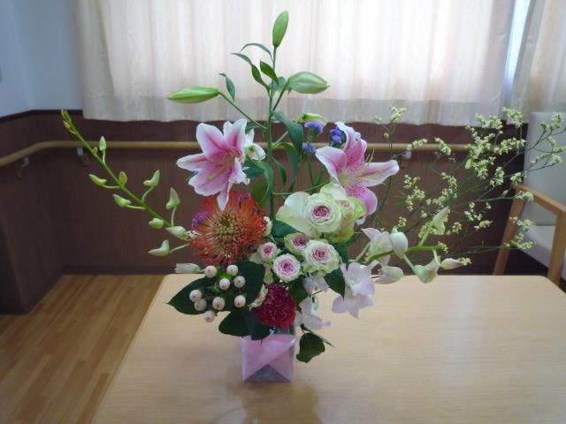 ニチイケアセンター神戸西舞子 お花
