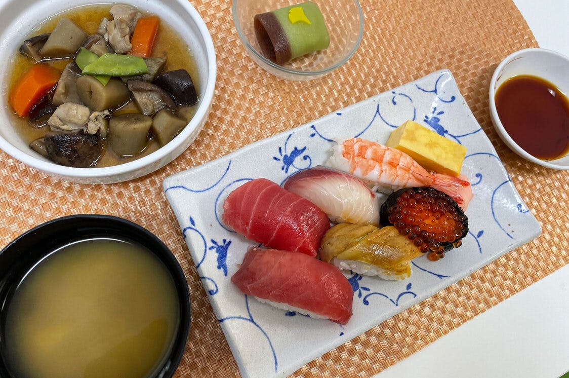 アズハイム中浦和 イベント食