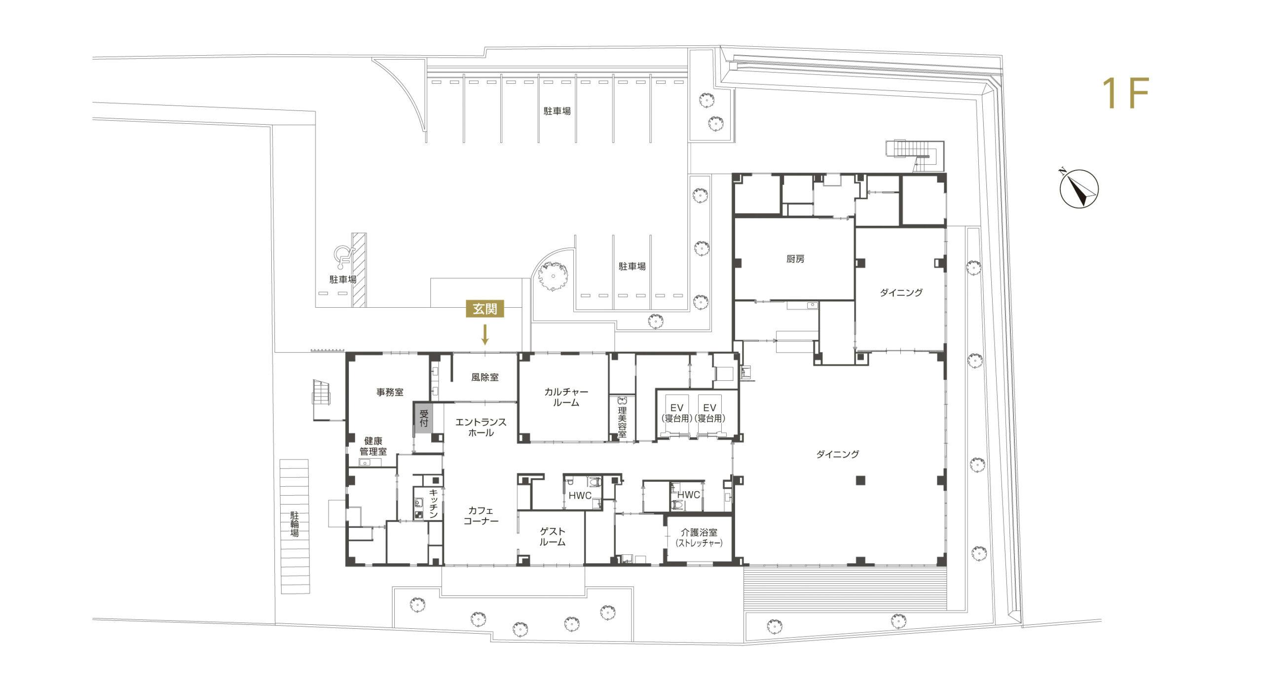 チャーム栗東 間取図