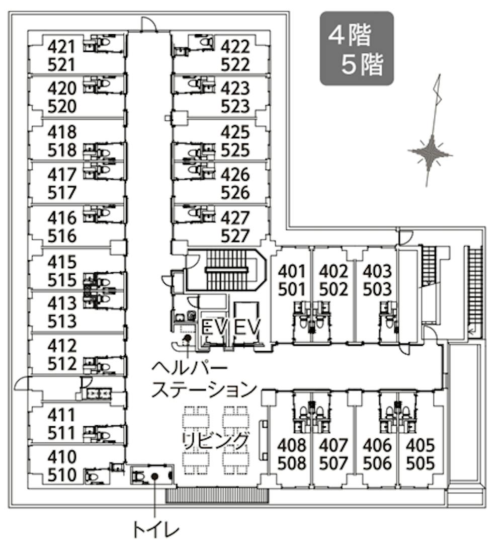 イリーゼ仙台柏木 間取図