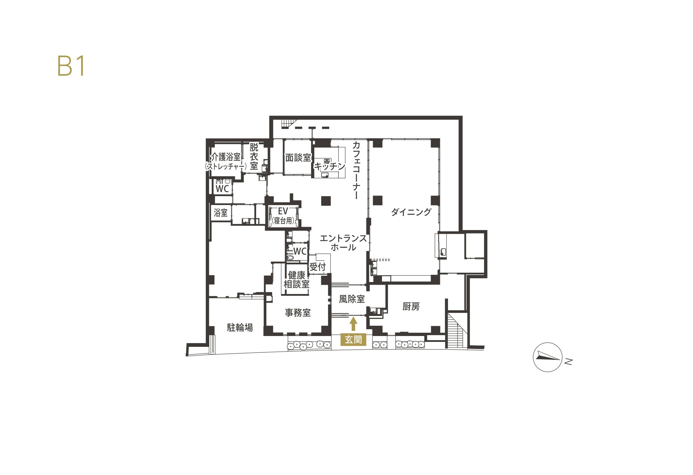 チャームプレミア代々木初台 間取図