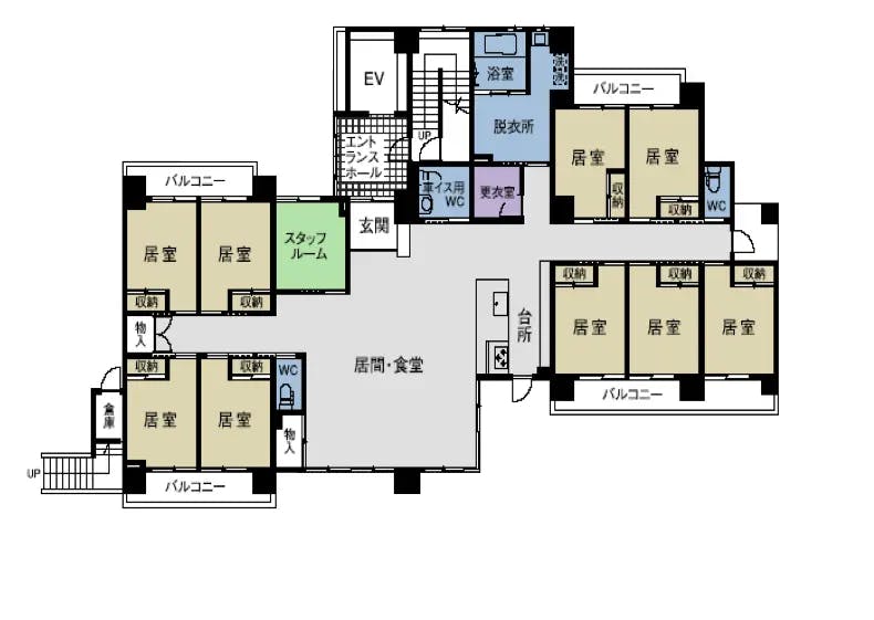 ホームフレンド辻堂 間取図