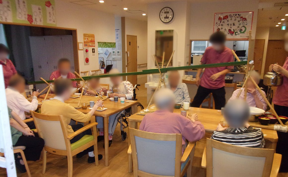 たのしい家帝塚山 流しそうめん