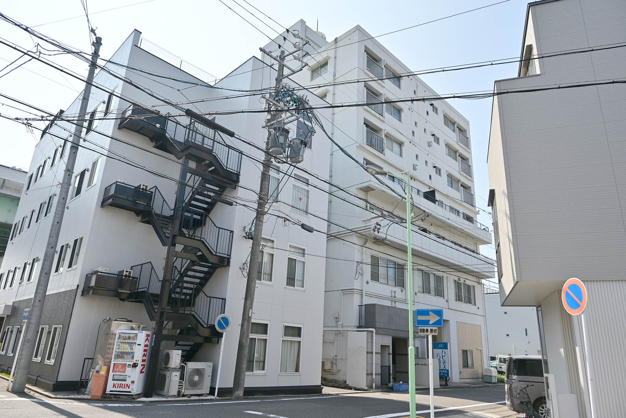 有料老人ホームハピネス六番町 外観