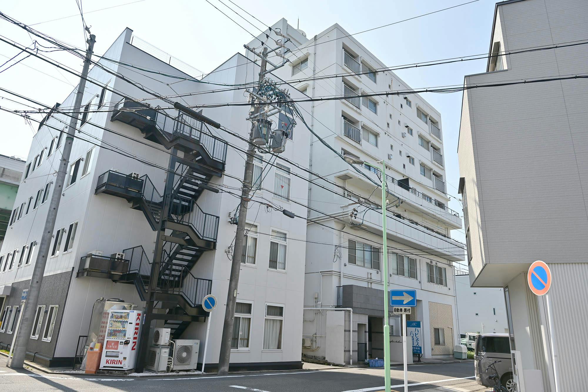 有料老人ホームハピネス六番町 外観