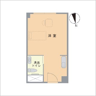 いいざか花桃館 間取図