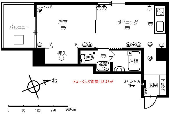 ライフ・イン京都 間取図