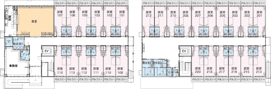 レガート門真 間取図