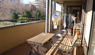 グループホーム朝日のあたる家 ウッドデッキ