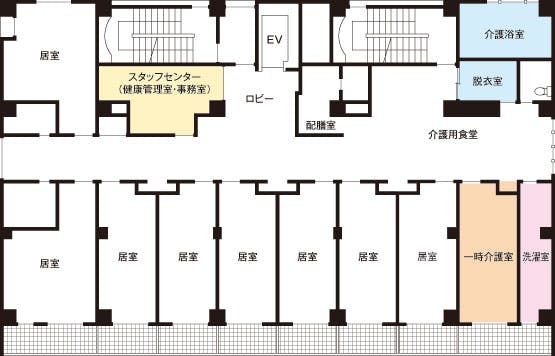 エルダーハウス上前津 間取図