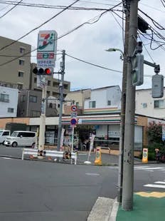 ココファン仲池上 セブンイレブン