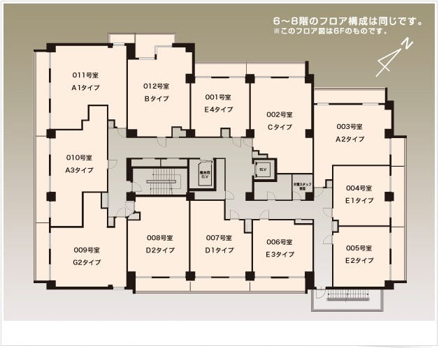 ゆうゆうassist ナーシングホーム横浜・長者町 間取図