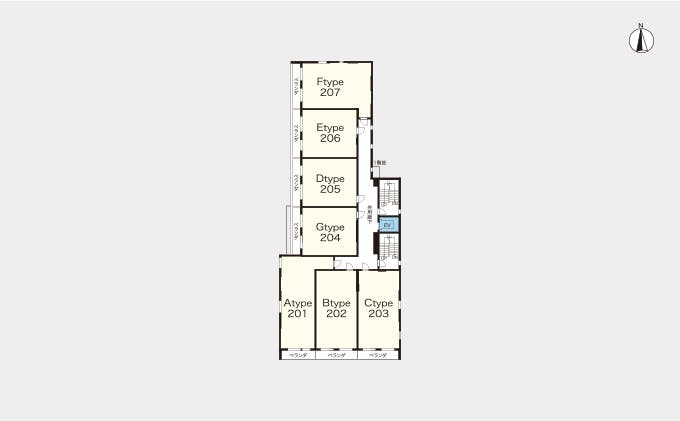 ヘーベルVillage大田六郷 間取図