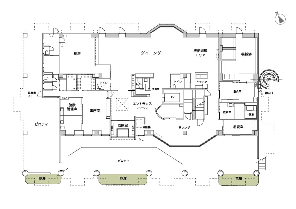 アズハイム市川 間取図
