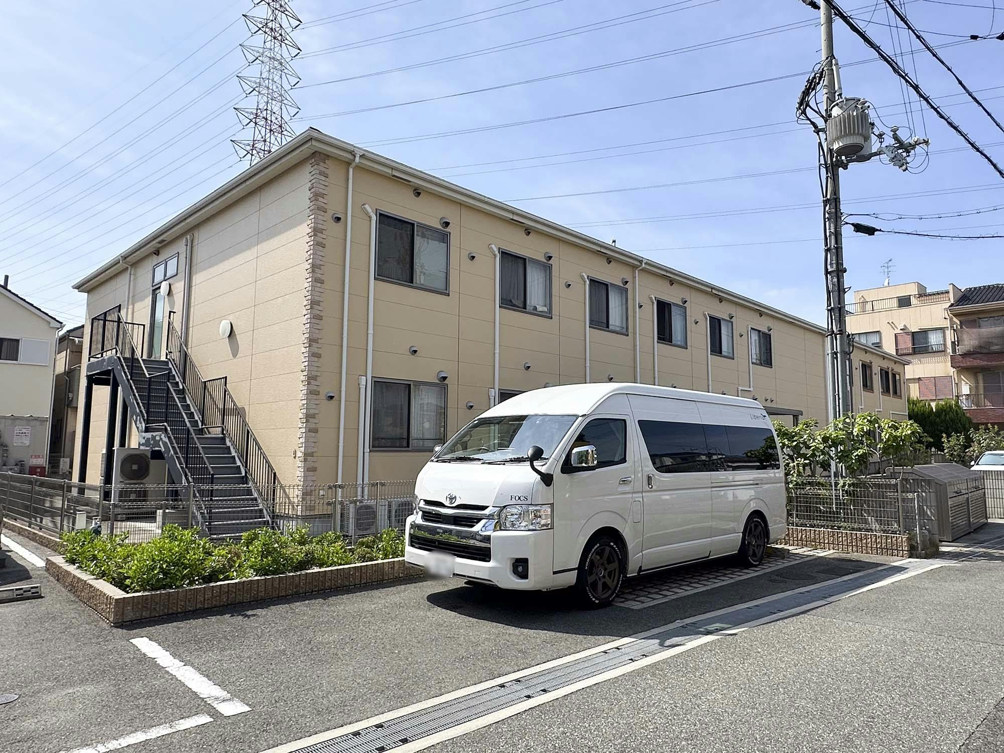 フジパレス天美西あんしんらいふ 外観