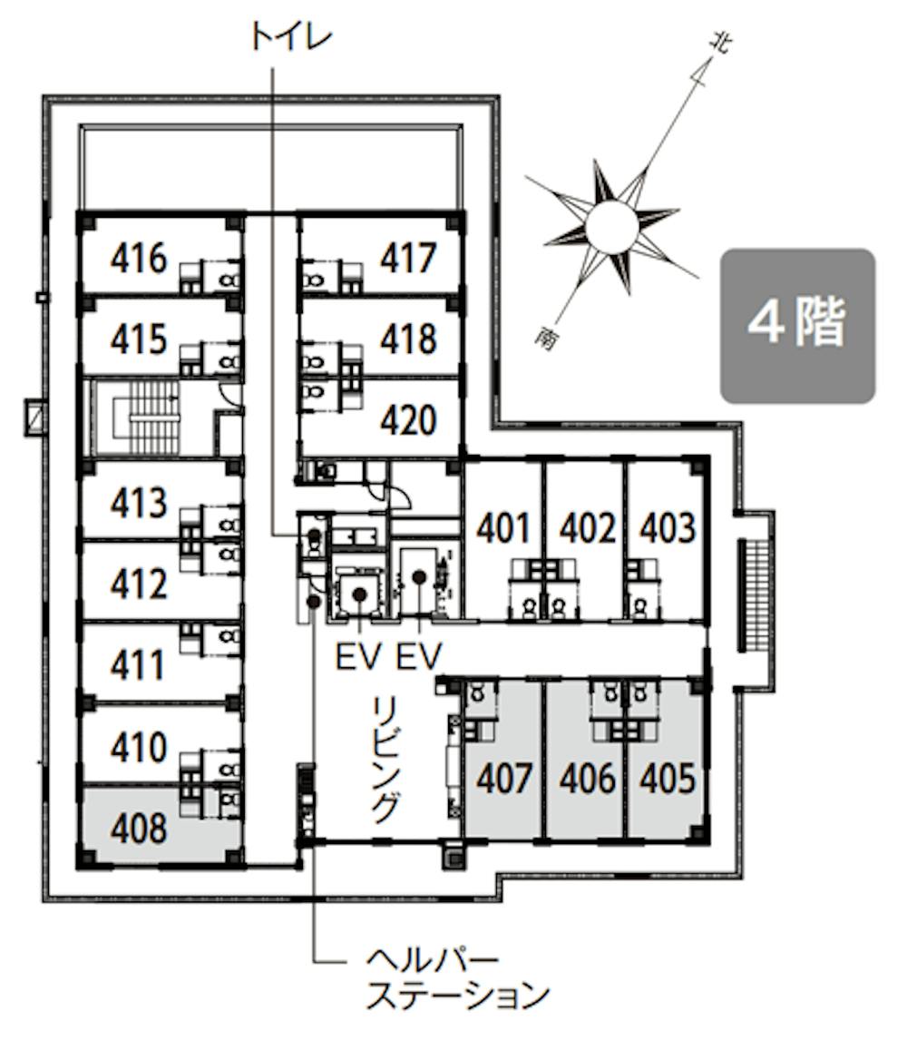 イリーゼ神戸青木 間取図