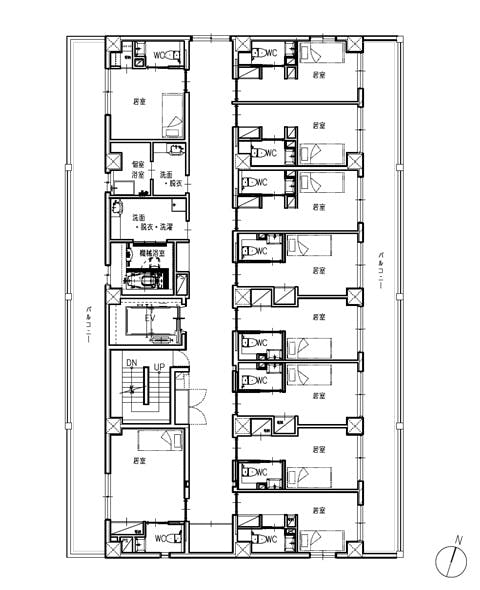 ホスピタウン川口 間取図