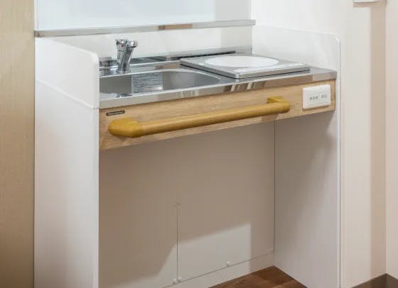 ココファン尾張一宮 ミニキッチン