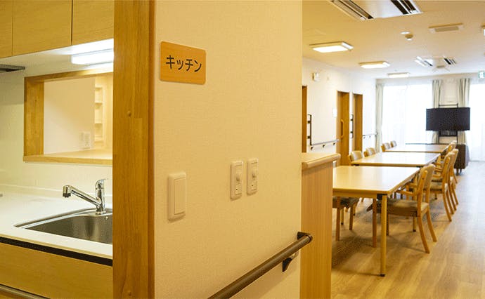ヒューマンライフケア三橋グループホーム キッチン