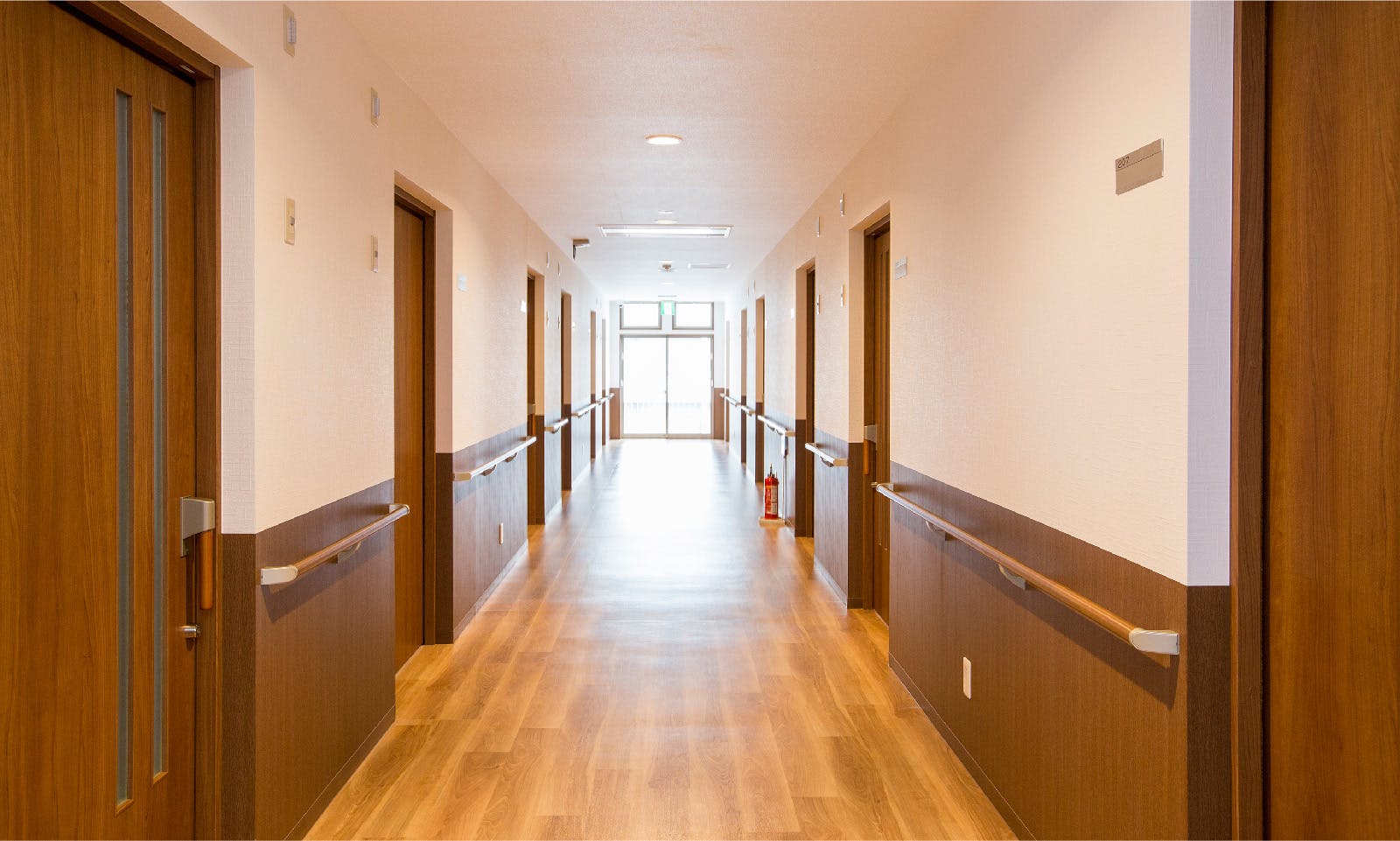 サービス付き高齢者住宅スマイル本荘 廊下