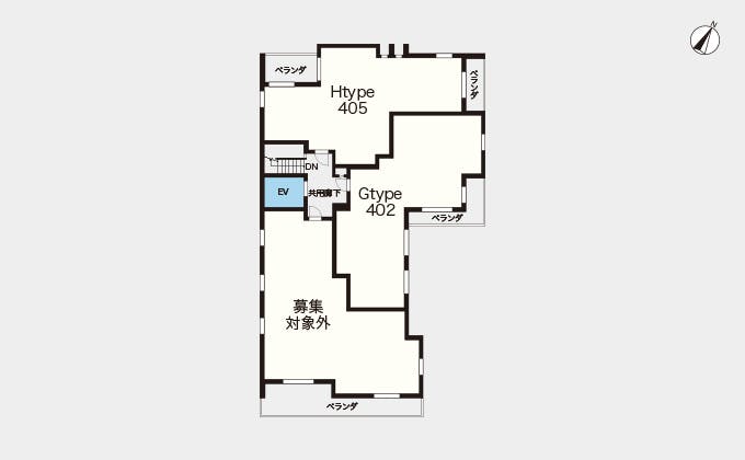 ヘーベルVillage南池袋 間取図